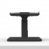 Portable 360 Rotating & Tilting OpenVESA Samsung Galaxy Tab S10+ Plus 12.4" Stand at 90º Tilt Upward [Side Ortho View] - Black