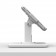 Portable 360 Rotating & Tilting OpenVESA Samsung Galaxy Tab S10+ Plus 12.4" Stand at 45º Tilt Forward [Side Ortho View] - White