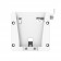 VESA 100 / Wall VidaMount® ChargeDOCK™ - Female Part - White [Front View]