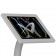 Fixed VESA Floor Stand - iPad Pro 13-inch (M4) - Light Grey [Tablet Front Isometric View]