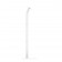 Fixed VESA Floor Stand - White [Full Front Iso View]