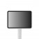 Fixed VESA Floor Stand - Lite Samsung Galaxy Tab A11 8.7" - White [Tablet Front 45 Degrees]