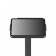 Fixed VESA Floor Stand - Open Samsung Galaxy Tab S10+ Plus 12.4" - Black [Tablet Front View]