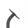 Fixed VESA Floor Stand - Open Samsung Galaxy Tab S10+ Plus 12.4" - Black [Tablet Side View]