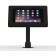 Flexible Desk/Wall Surface Mount - iPad Mini 1, 2 & 3  - Black [Front View]