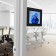 Permanent Fixed Glass Mount - Microsoft Surface Pro 8 - Black [Isometric View]