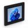 VidaMount On-Wall Tablet Mount - Microsoft Surface Pro 8 - Black [Iso Wall View]