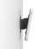 Angled Down | Tilting Lite Samsung Galaxy Tab A11 8.7" Wall Mount [Side Ortho View] - White