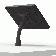 Flexible Enclosed Samsung Galaxy Tab A11+ 11" Desk / Table Mount [Rear Iso View] - Black