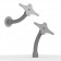 Installation Options | Flexible Desk / Table or Wall Mount [Iso Views] - Light Grey