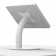 Fixed Enclosed Samsung Galaxy Tab A11+ 11" Desk / Table Stand [Rear Iso View] - White