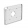 VidaMount VESALite Tablet Enclosure - No Tablet - White [Isometric View]