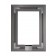 Rear View - Florentine Grey - iPad mini 1, 2, & 3 Wall Frame / Mount / Enclosure