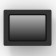Enclosed 10.2" iPad 7th, 8th & 9th Gen Wall Mount [Front Ortho View] - Black