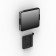 Disassembled View | OpenVESA  Samsung Galaxy Tab S10+ Plus 12.4" ChargeDOCK Wall Mount [Front Iso View] - Black