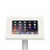 Fixed VESA Floor Stand - iPad 2, 3 & 4 - White [Tablet Front View]