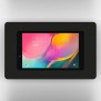 Fixed Slim VESA Wall Mount - Samsung Galaxy Tab A 8.0 (2019) - Black [Front View]