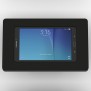 Fixed Tilted 15° Wall Mount - Samsung Galaxy Tab E 8.0 - Black [Front View]