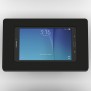 Fixed Tilted 15° Wall Mount - Samsung Galaxy Tab E 8.0 - Black [Front View]