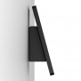 Fixed Tilted 15° Wall Mount - 12.9-inch iPad Pro - Black [Side View]