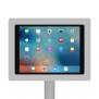Fixed VESA Floor Stand - 12.9-inch iPad Pro - Light Grey [Tablet Front 45 Degrees]