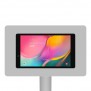 Fixed VESA Floor Stand - Samsung Galaxy Tab A 8.0 (2019) - Light Grey [Tablet Front 45 Degrees]
