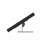Adjustable Tilt Surface Mount - Microsoft Surface Go & Go 2 - Black [Side View -45 Degrees]