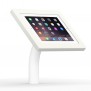 Fixed Desk/Wall Surface Mount - iPad 2, 3 & 4 - White [Front Isometric View]