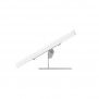 Adjustable Tilt Surface Mount - 10.5-inch iPad Pro - White [Side View -45 Degrees]
