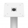 Fixed VESA Floor Stand - White [Full Side View]