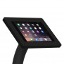 Fixed VESA Floor Stand - iPad Mini 1, 2 & 3 - Black [Tablet Front Isometric View]
