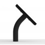Fixed Desk/Wall Surface Mount - iPad 2, 3 & 4 - Black [Side View]