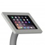 Fixed VESA Floor Stand - iPad Mini 4 - Light Grey[Tablet Front Isometric View]