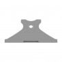 Keyboard Tray Accessory for Fixed Floor Stand - Light Grey