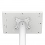 Fixed VESA Floor Stand - 10.2-inch iPad 7th Gen - White [Tablet Back View]