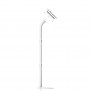 Fixed VESA Floor Stand - Microsoft Surface Pro 4 - White [Full Assembly Side View]