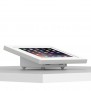 Fixed Tilted 15° Desk / Surface Mount - iPad 2, 3 & 4 - White [Front Isometric View]