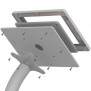 Fixed VESA Floor Stand - 10.2-inch iPad 7th Gen - Light Grey [Tablet Assembly Isometric View]