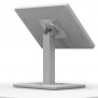 Portable 360  Rotating & Tilting Enclosed iPad Pro 13" (M4/M5) Stand [Rear Iso View] - Light Grey