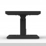 Portable 360 Rotating & Tilting Enclosed iPad Air 1, Air 2, Pro 9.7, & iPad 9.7 (5th / 6th Gen) Stand at 90º Tilt Upward [Side Ortho View] - Black