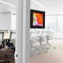 Removable Fixed Glass Mount - 10.2-inch iPad 7th Gen - Black [Isometric View]