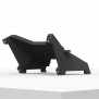 Flippable Desk Stand - VESA 100 Compatible - Black
