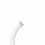 Fixed VESA Floor Stand - White  [Head Side View