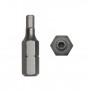 Tamper Resistant Pin-in-Socket Hex Bit - M4