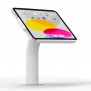 Open Fixed Desk/Wall Surface Mount - 10.9-inch iPad 10th Gen - White [Front Isometric View]