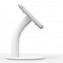 Fixed Lite 13 in. Surface Pro Gen 9,10,11 & 12th Ed. Desk / Table Stand [Side Ortho View] - White