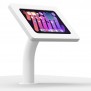 Fixed Desk/Wall Surface Mount - iPad Mini (6th Gen) - White [Front Isometric View]