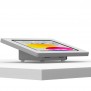 Fixed Tilted 15° Desk / Surface Mount - 10.9-inch iPad 10th Gen - Light Grey [Front Isometric View]