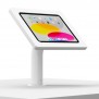 Fixed Desk/Wall Surface Mount - 10.9-inch iPad 10th Gen - White [Front Isometric View]