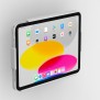 Tilting Open VESA Wall Mount - 10.9-inch iPad 10th Gen - White [Isometric View]
